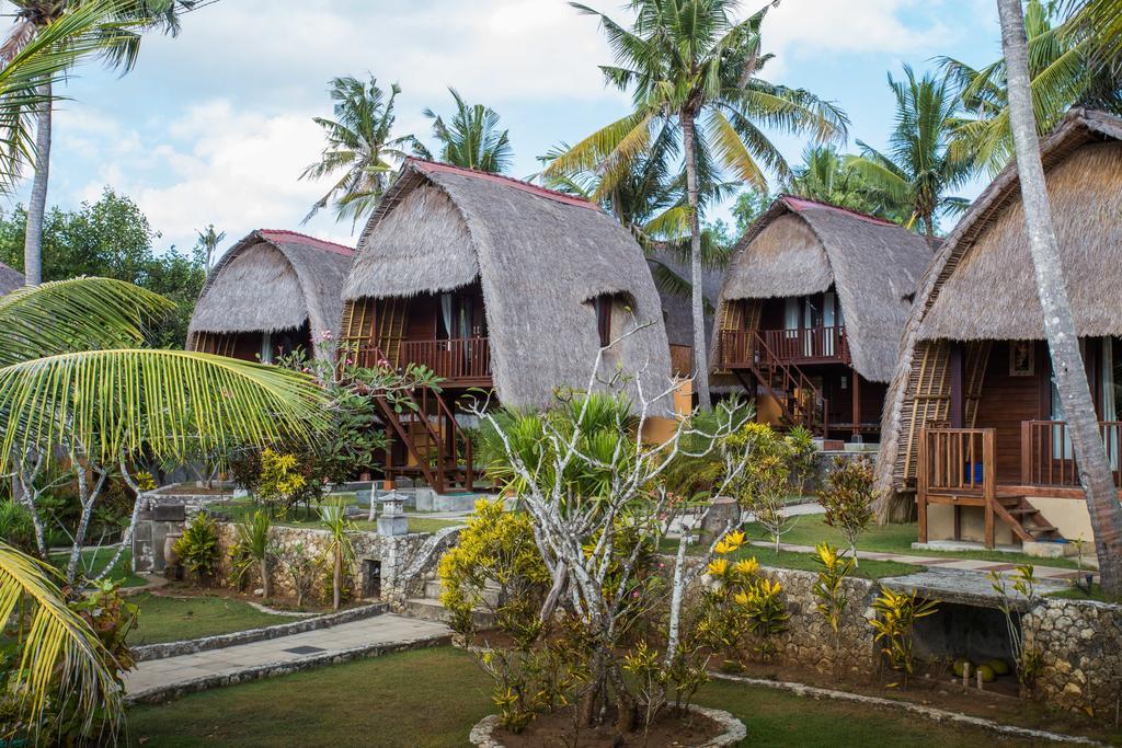 Secret Point Huts Hotell Lembongan Exteriör bild